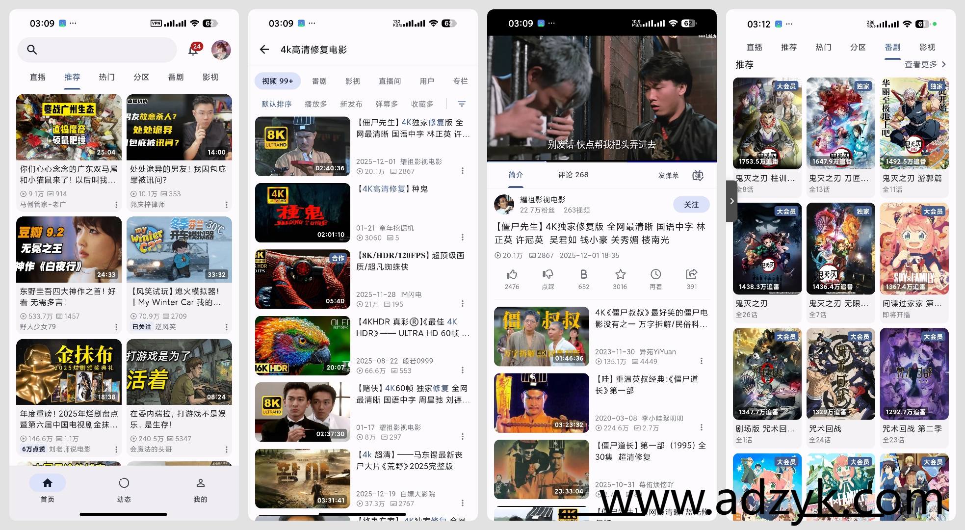 pc端 第三方哔哩哔哩客户端 PiliPlus  无广告