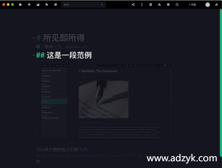 pc端 Zettlr  科研笔记  中文版