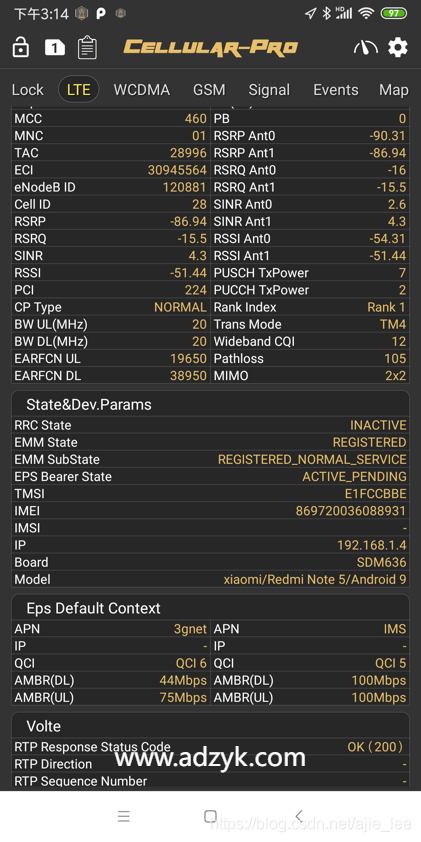 手机端 Cellular Pro  网络频段锁 网络优化 高级版