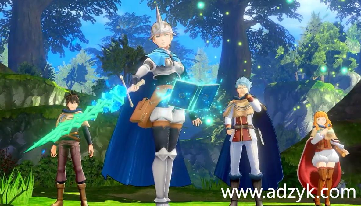 ps4游戏 黑色五叶草骑士四重奏 中文汉化版 