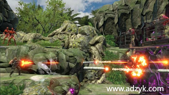 ps4游戏 魂斗罗：流氓军团 中文汉化版 
