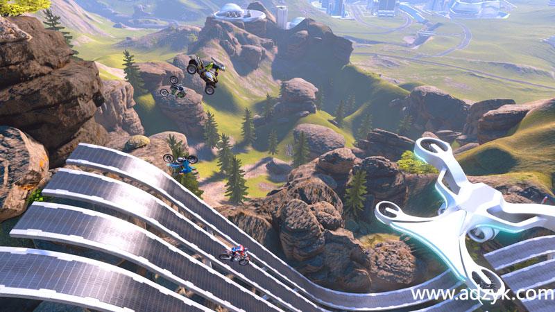 ps4游戏 特技摩托：聚变 中文汉化版 