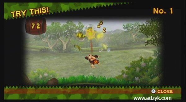 WII游戏 大金刚 丛林敲击 中文汉化版 
