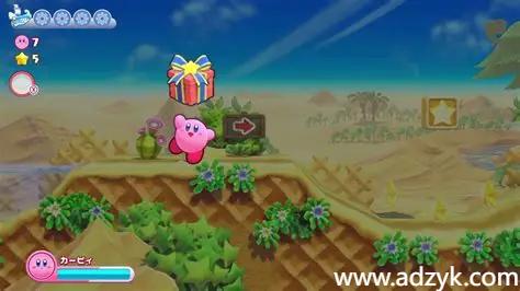 WII游戏 星之卡比 毛线传说 中文汉化版 