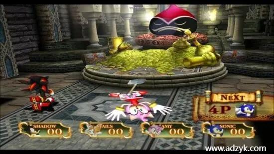 WII游戏 索尼克与神秘指环 中文汉化版 
