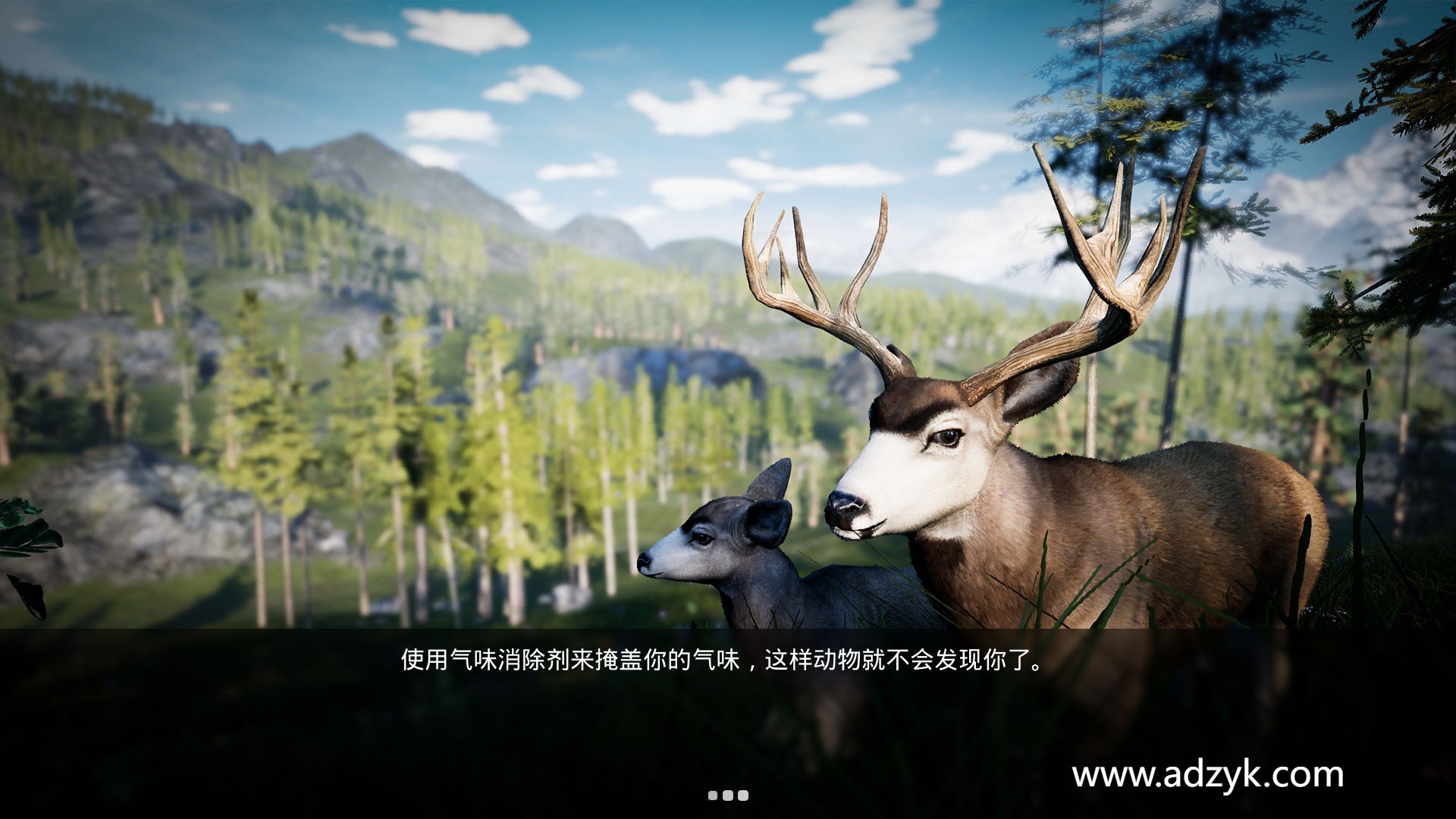 ps4游戏 模拟狩猎 中文汉化版 