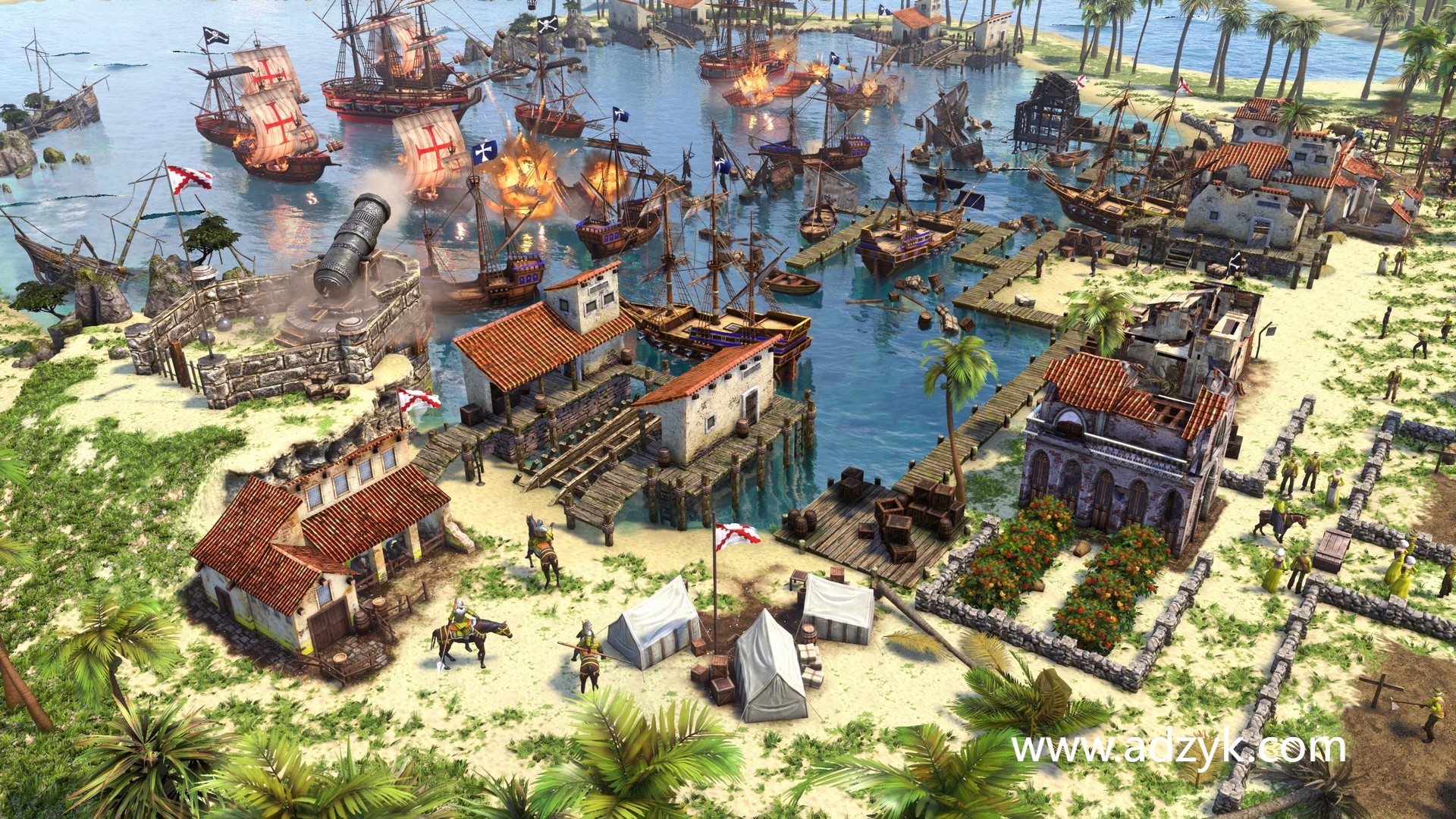 pc游戏 帝国时代3 决定版 中文版